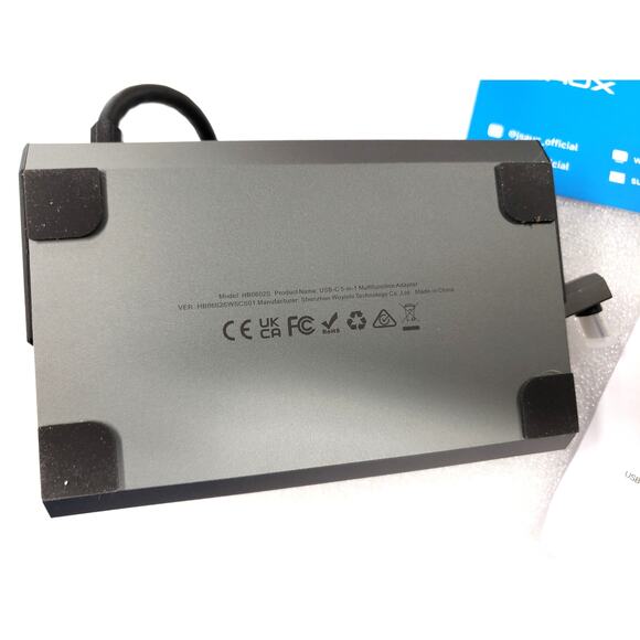 JSAUX Docking Station fits Steam Deck 5-in-1 Dock USBC HDMI Network Type C. - Picture 6 of 9